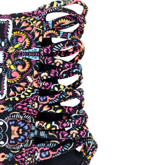 HOLLISTER Swim Be the Sunshine Bohemian High Waist Interlace Bikini Bottom - Picture 4 of 12